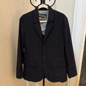 Eddie Bauer Black Travex Men's Sport Coat /Jacket Size 40